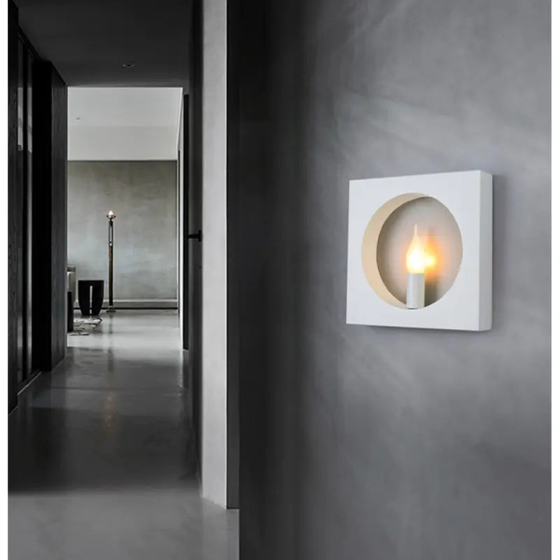 Modern Nordic Iron Wall Lamp for Staircase and Corridor