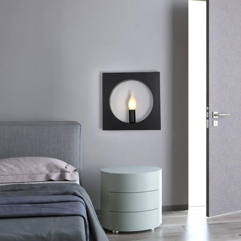 Modern Nordic Iron Wall Lamp for Staircase and Corridor